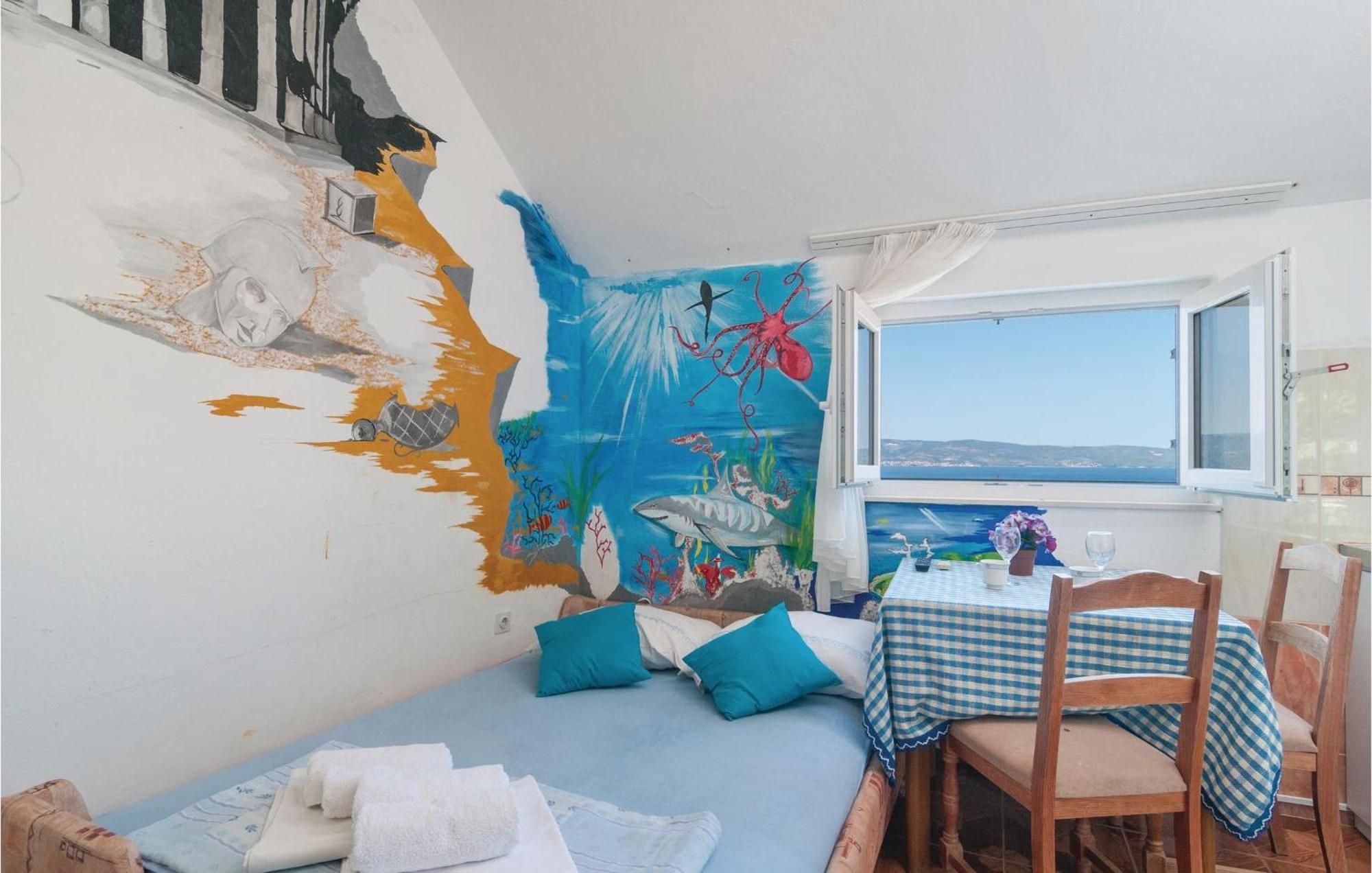 Gorgeous Apartment In Omis With House Sea View 外观 照片